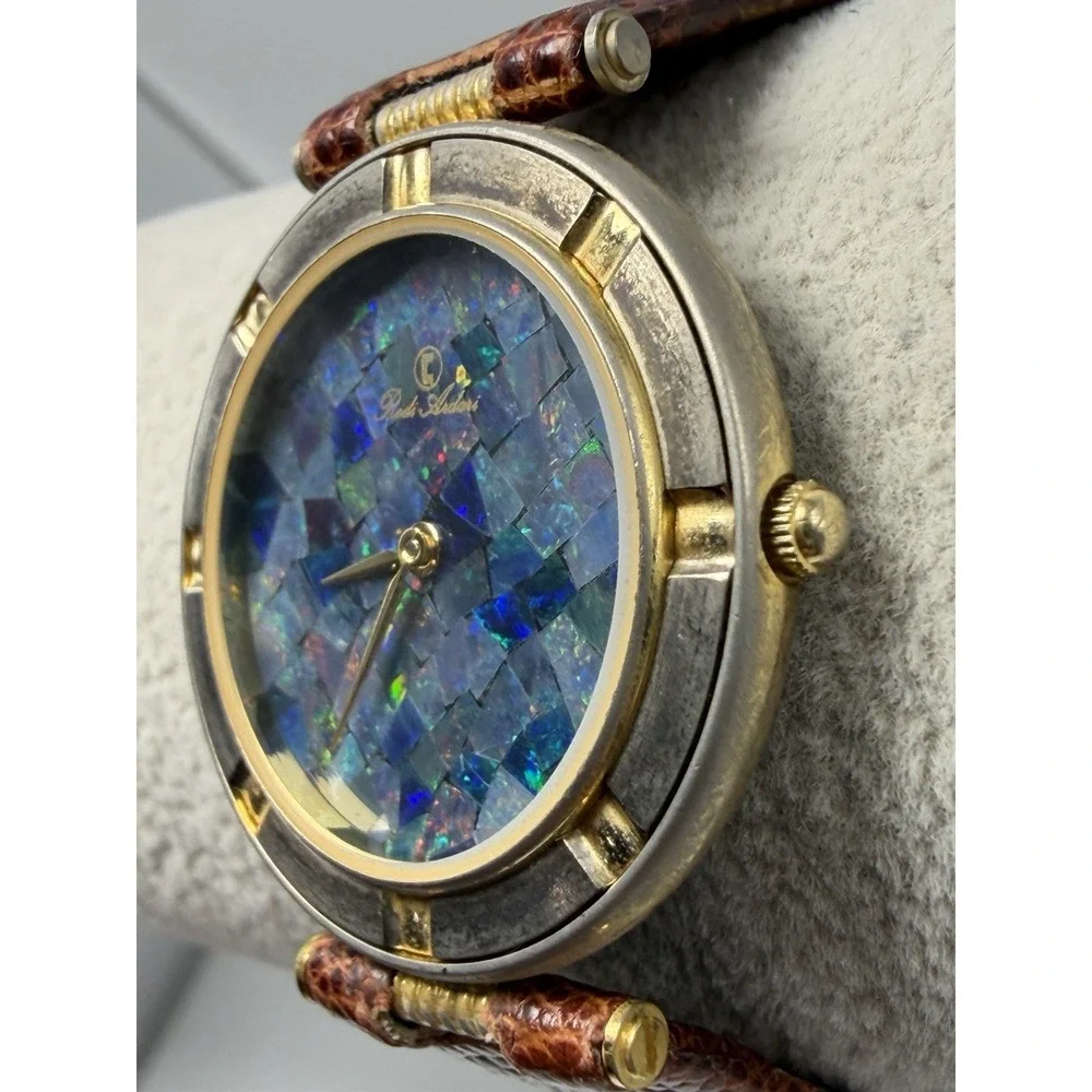 Rodi Ardari Ladies Watch New Battery Australian Opal Face 32MM 7.5